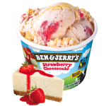 Ben & Jerry Strawberry Cheesecake