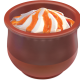 Taça de Requeijão com Doce de Abóbora